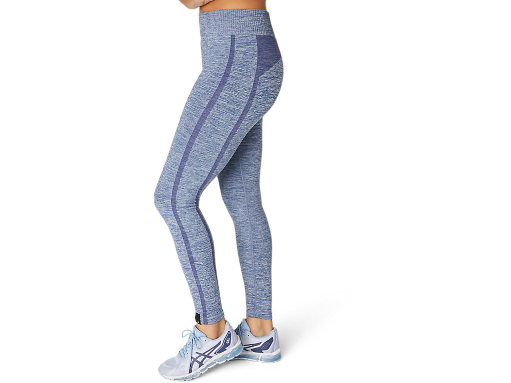 Leggings Asics Seamless Feminino Azuis | 9370-VPHML