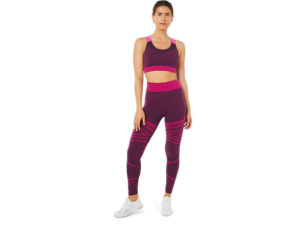 Leggings Asics Seamless Feminino Roxo Escuro | 2364-VHZXU