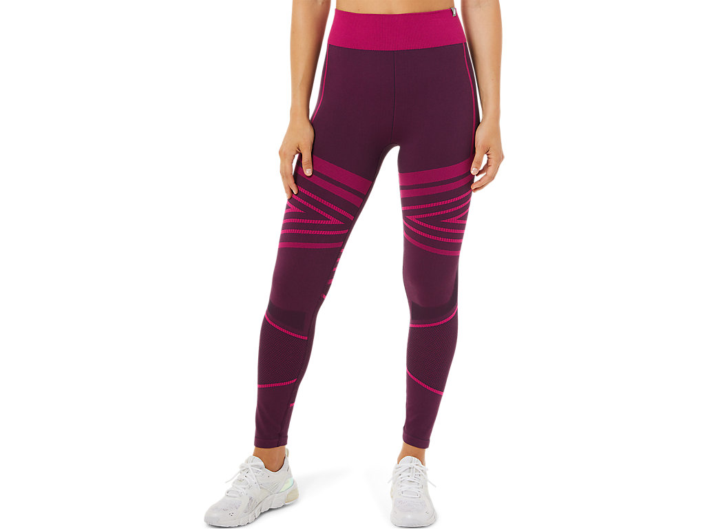 Leggings Asics Seamless Feminino Roxo Escuro | 2364-VHZXU