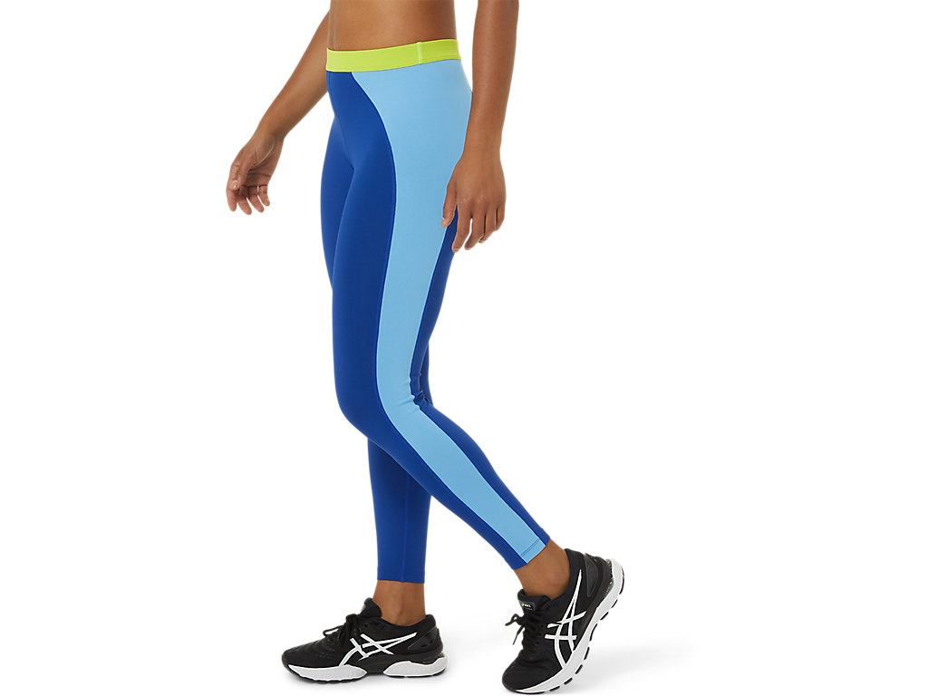 Leggings Asics The New Strong Repurposed Feminino Azuis | 2843-VIEBS