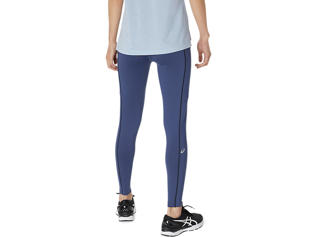 Leggings Asics Thermopolis Feminino Azuis Pretas | 0825-FCYTN