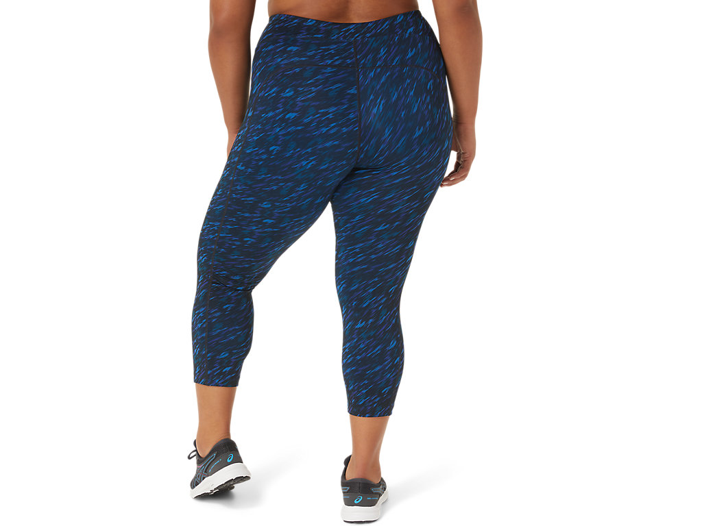 Leggings Asics W Performance Capri Feminino Azuis | 1752-ZXMLR