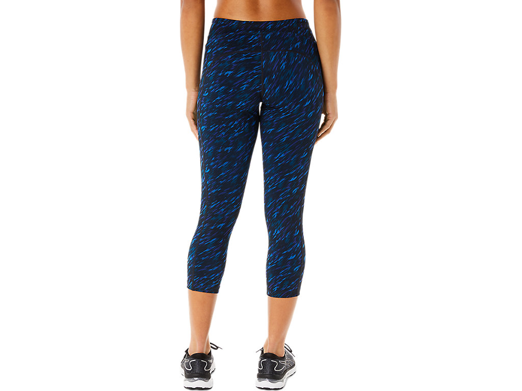 Leggings Asics W Performance Capri Feminino Azuis | 1752-ZXMLR