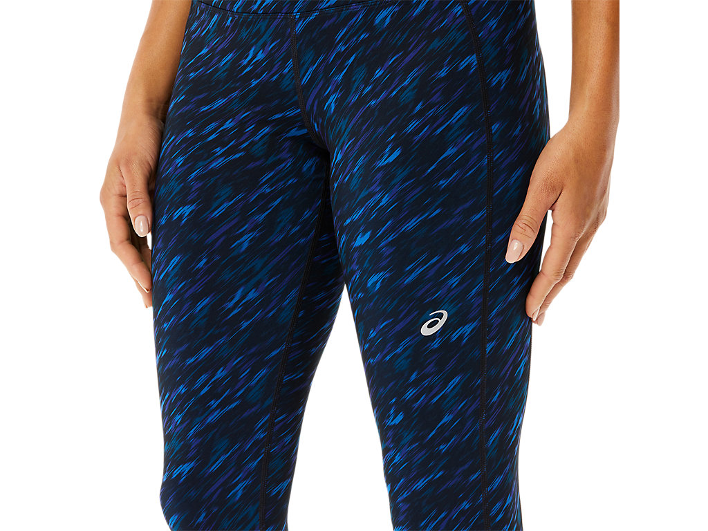 Leggings Asics W Performance Capri Feminino Azuis | 1752-ZXMLR