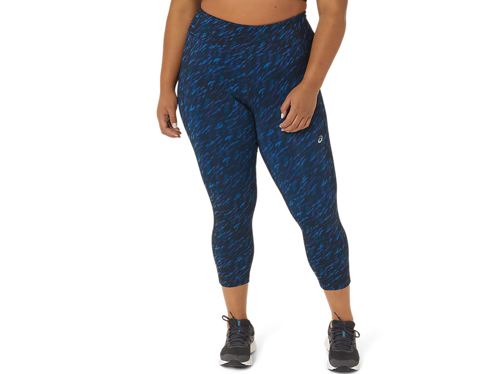 Leggings Asics W Performance Capri Feminino Azuis | 1752-ZXMLR