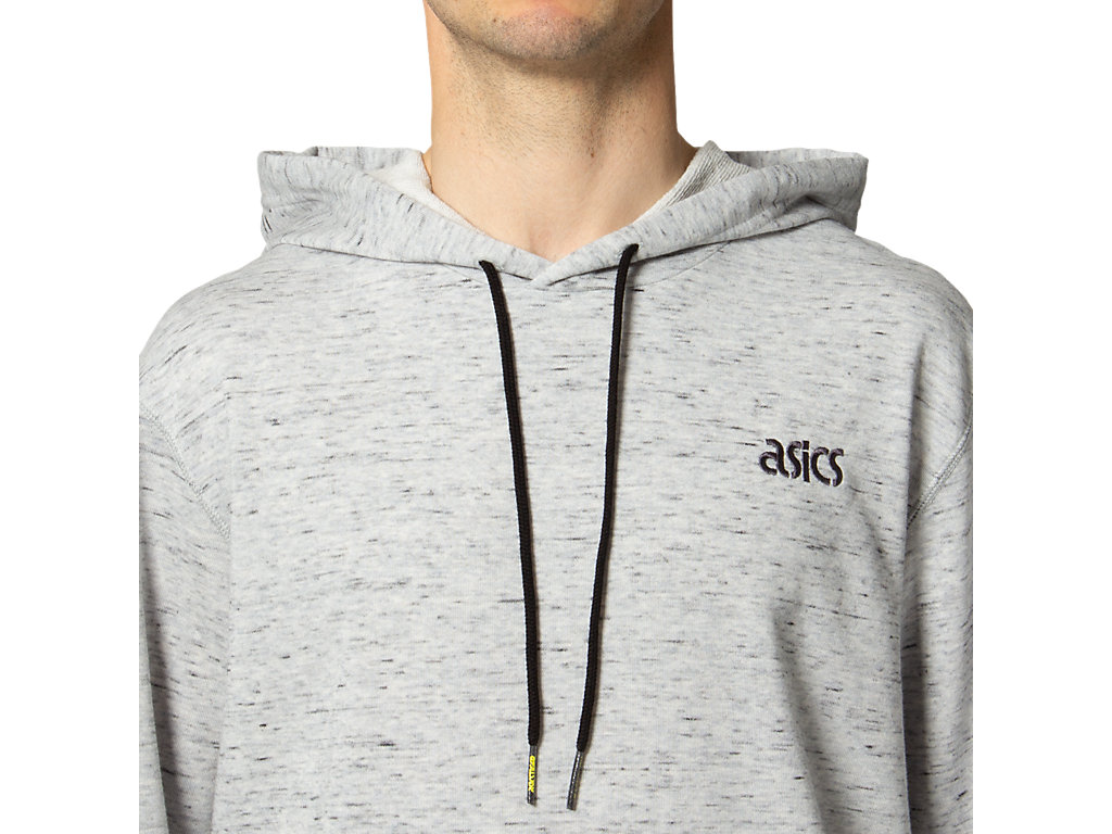 Moletom Com Capuz Asics French Terry Pullover Masculino Cinzentas | 8063-AIQGX