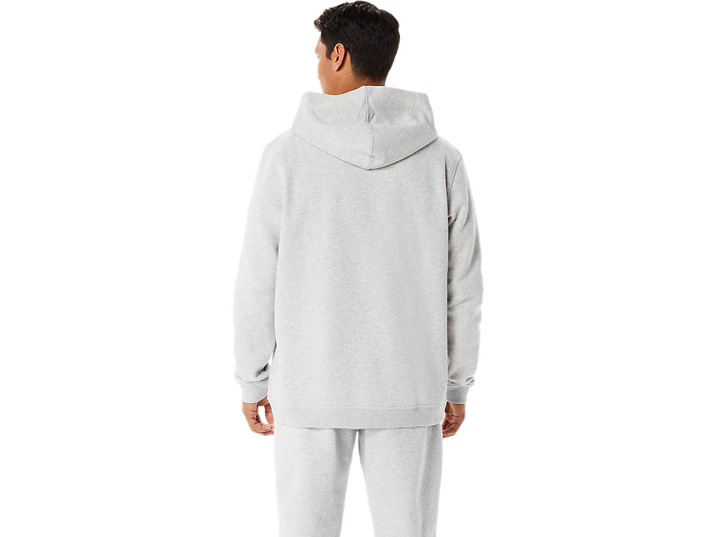 Moletom Com Capuz Asics Sunday Fleece Hoody Wch Masculino Luz Cinzentas | 5120-FTXEB