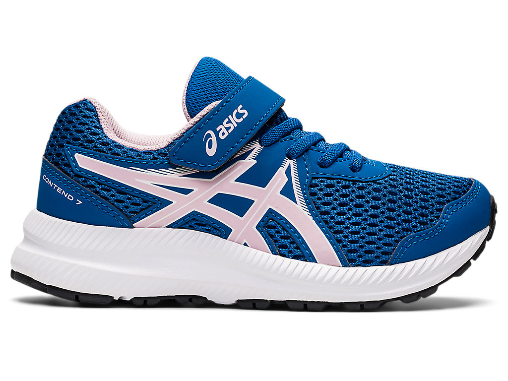 Running Shoes Asics Contend 7 Pre-School Criança Rosa | 0427-IUHSZ