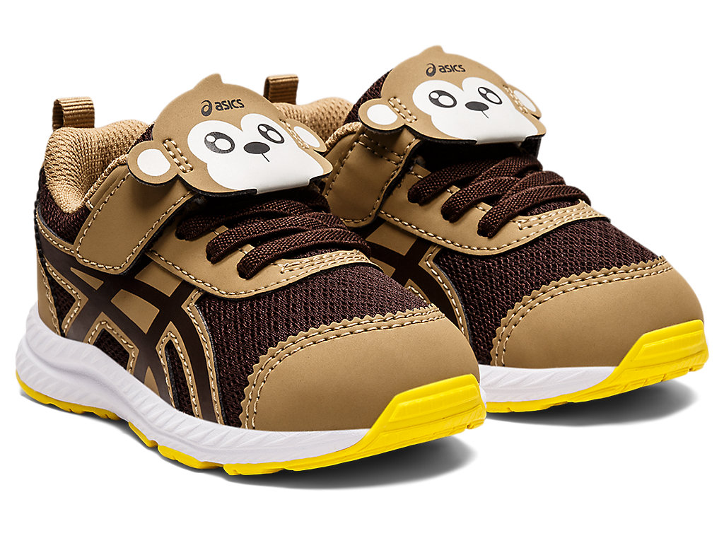 Running Shoes Asics Contend 7 Toddler Size Criança Cafes Cafes | 0941-RZNBF