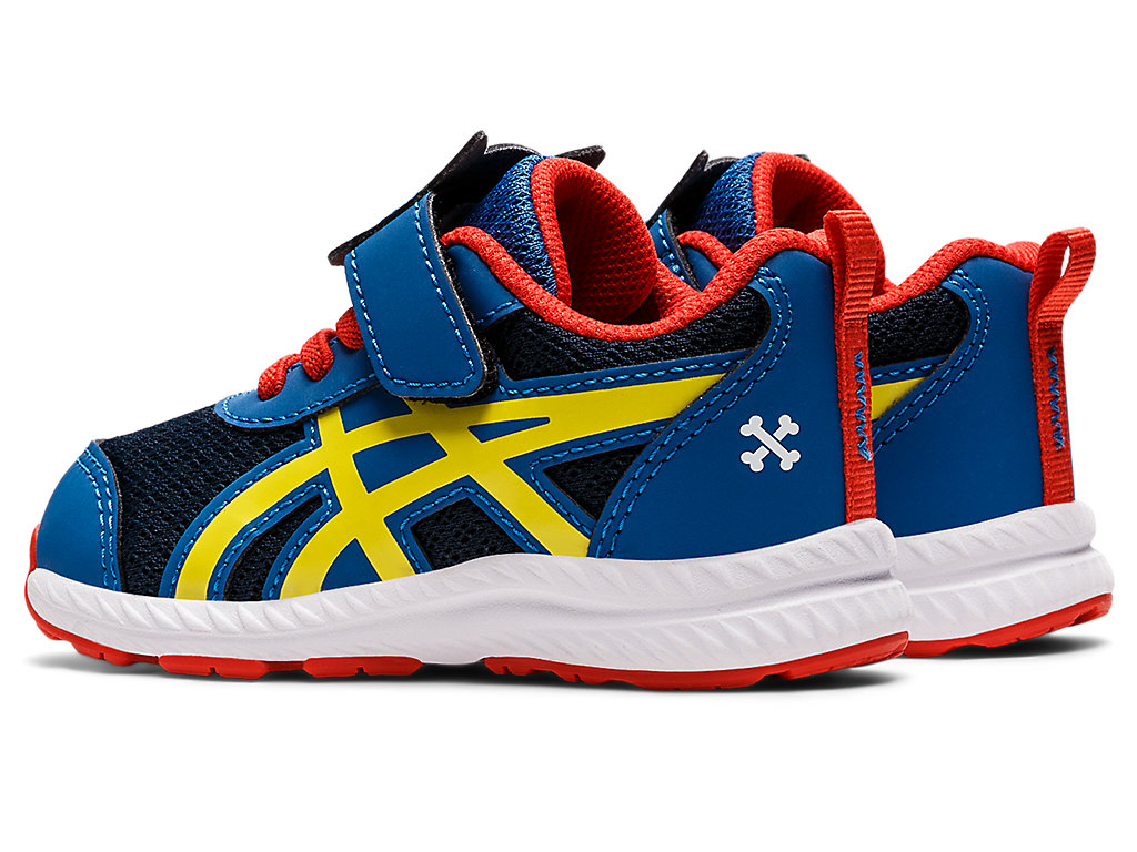 Running Shoes Asics Contend 7 Toddler Size Criança Amarelas | 6753-TMAQN