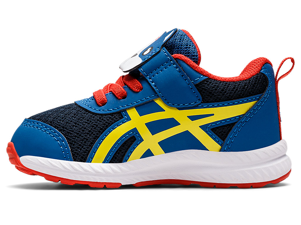 Running Shoes Asics Contend 7 Toddler Size Criança Amarelas | 6753-TMAQN