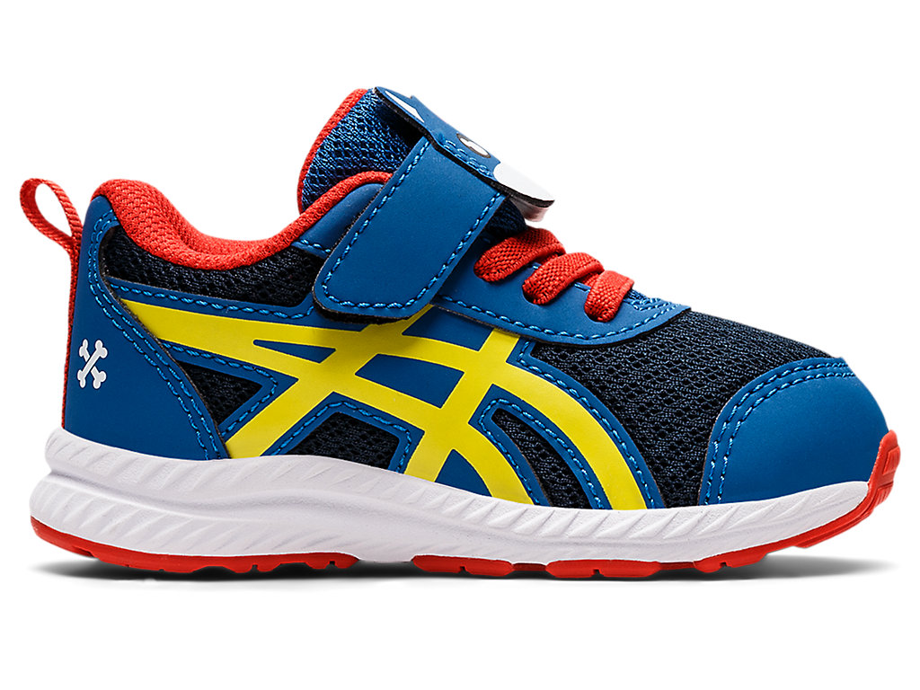 Running Shoes Asics Contend 7 Toddler Size Criança Amarelas | 6753-TMAQN