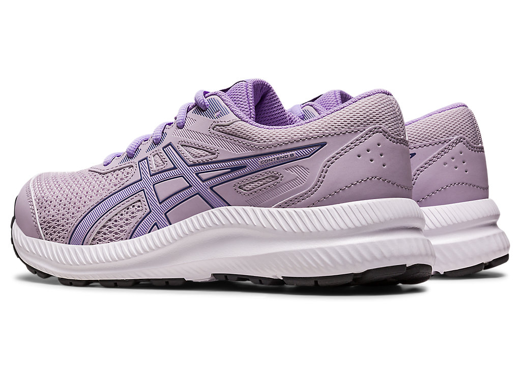 Running Shoes Asics Contend 8 Grade School Criança Roxo Roxo | 0231-RKUEZ