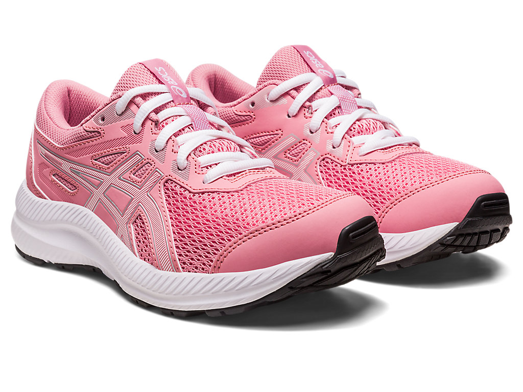 Running Shoes Asics Contend 8 Grade School Criança Branco | 3570-RTPKA