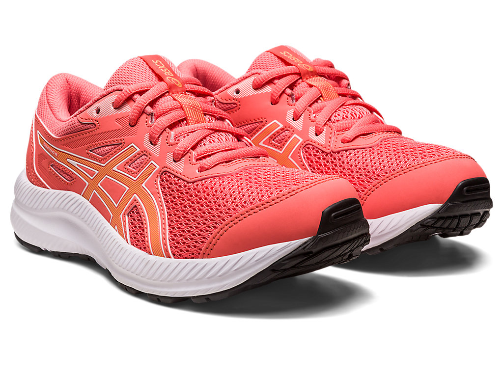 Running Shoes Asics Contend 8 Grade School Criança Rosa | 4301-CZXHD