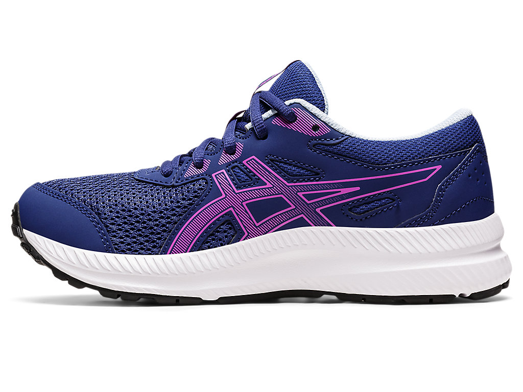 Running Shoes Asics Contend 8 Grade School Criança Azuis Roxo | 6518-ZGLTB