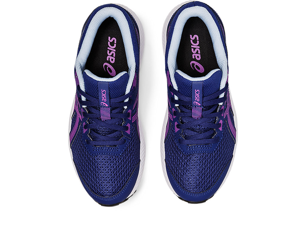 Running Shoes Asics Contend 8 Grade School Criança Azuis Roxo | 6518-ZGLTB