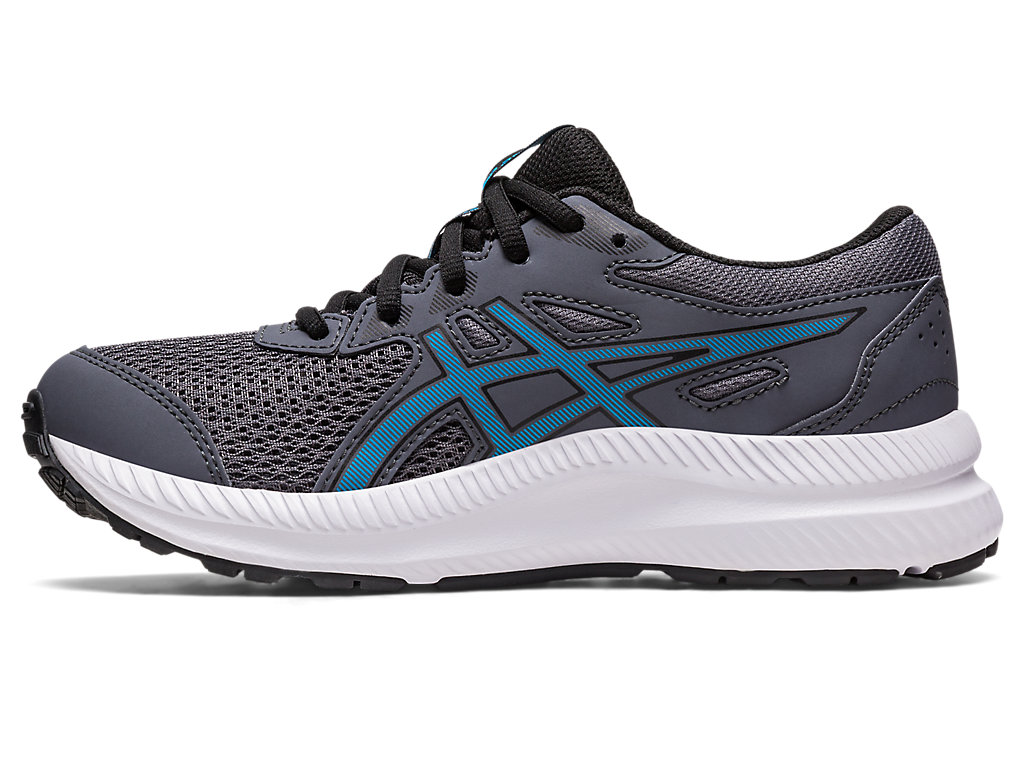 Running Shoes Asics Contend 8 Grade School Criança Cinzentas Azuis | 8459-DZHMC