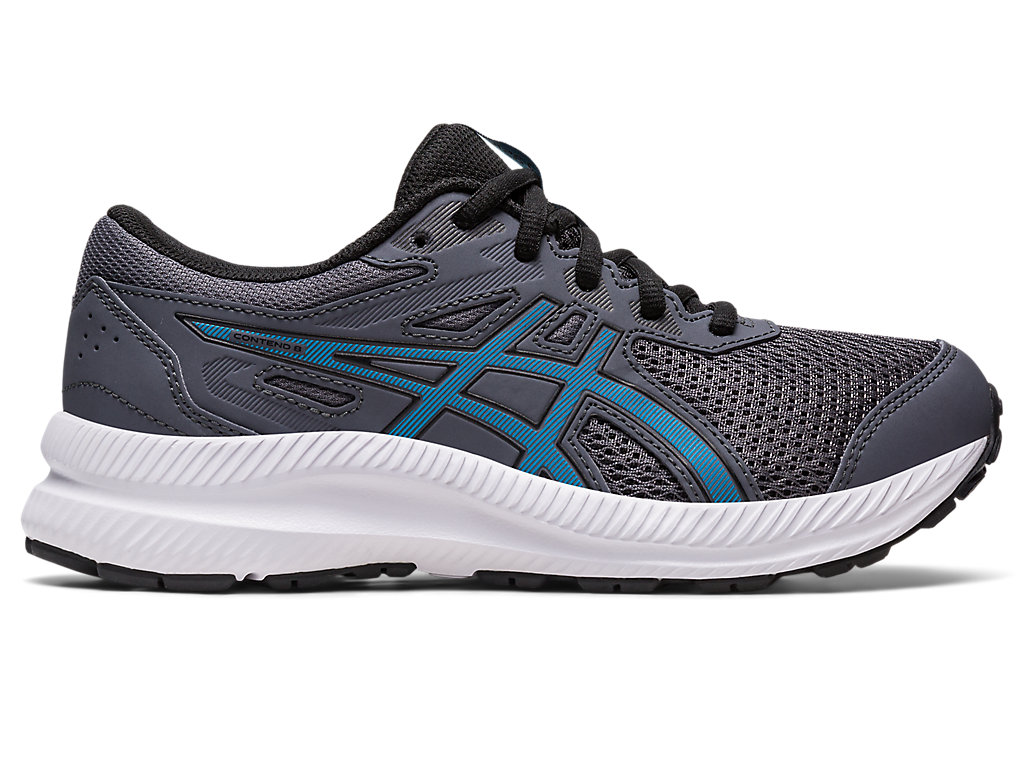 Running Shoes Asics Contend 8 Grade School Criança Cinzentas Azuis | 8459-DZHMC