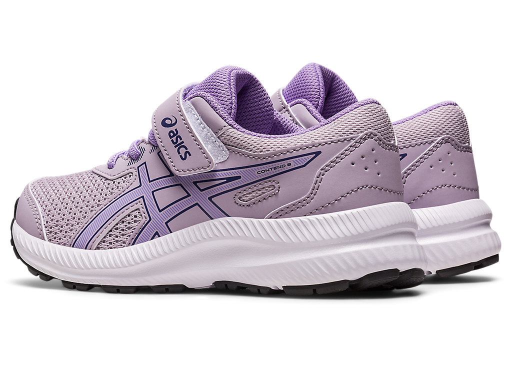 Running Shoes Asics Contend 8 Pre-School Criança Roxo Roxo | 4263-UBPKH