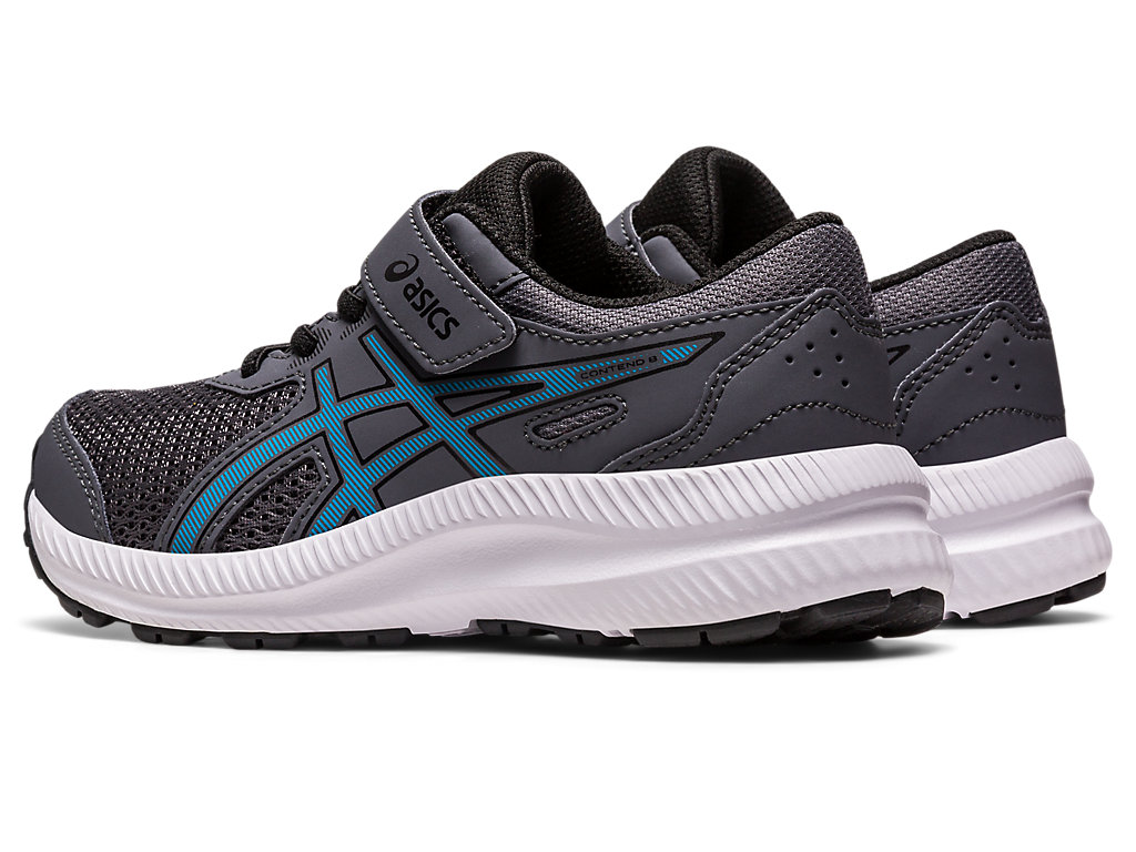 Running Shoes Asics Contend 8 Pre-School Criança Cinzentas Azuis | 6427-OACID