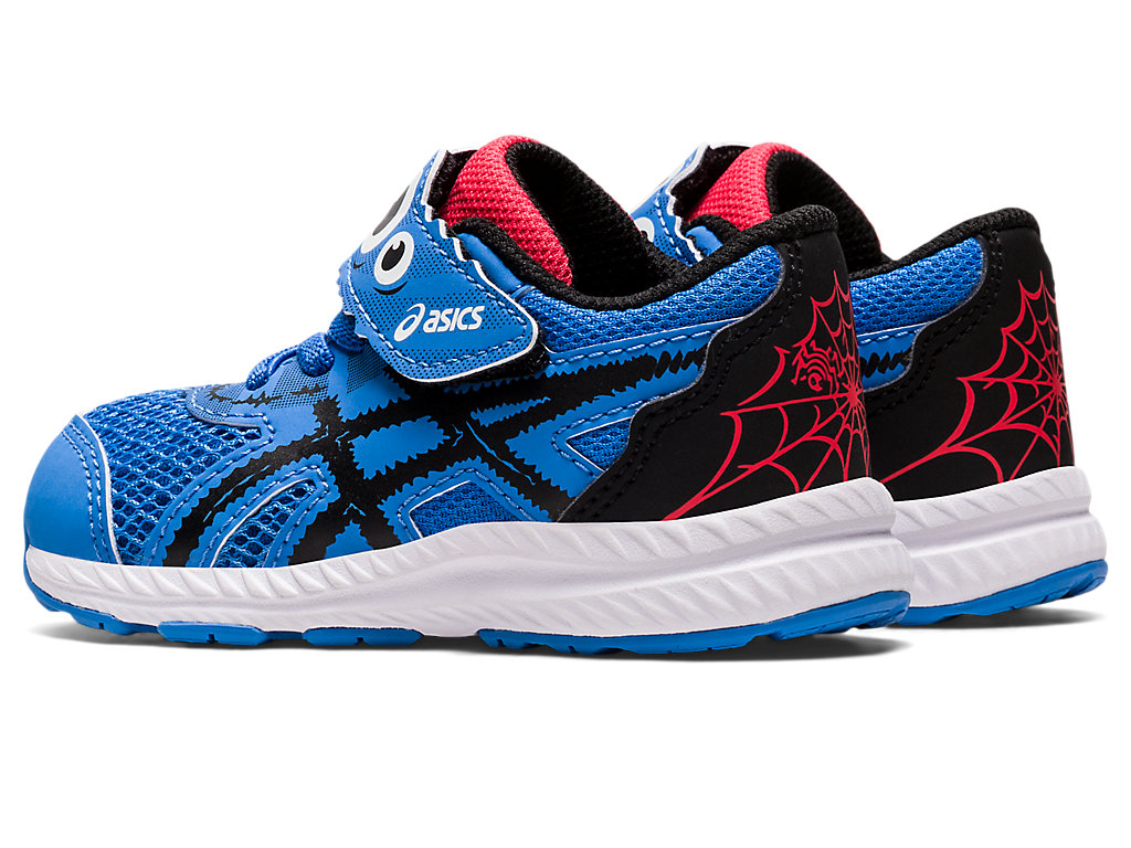 Running Shoes Asics Contend 8 Toddler Size School Yard Criança Azuis Pretas | 3486-IKMDZ