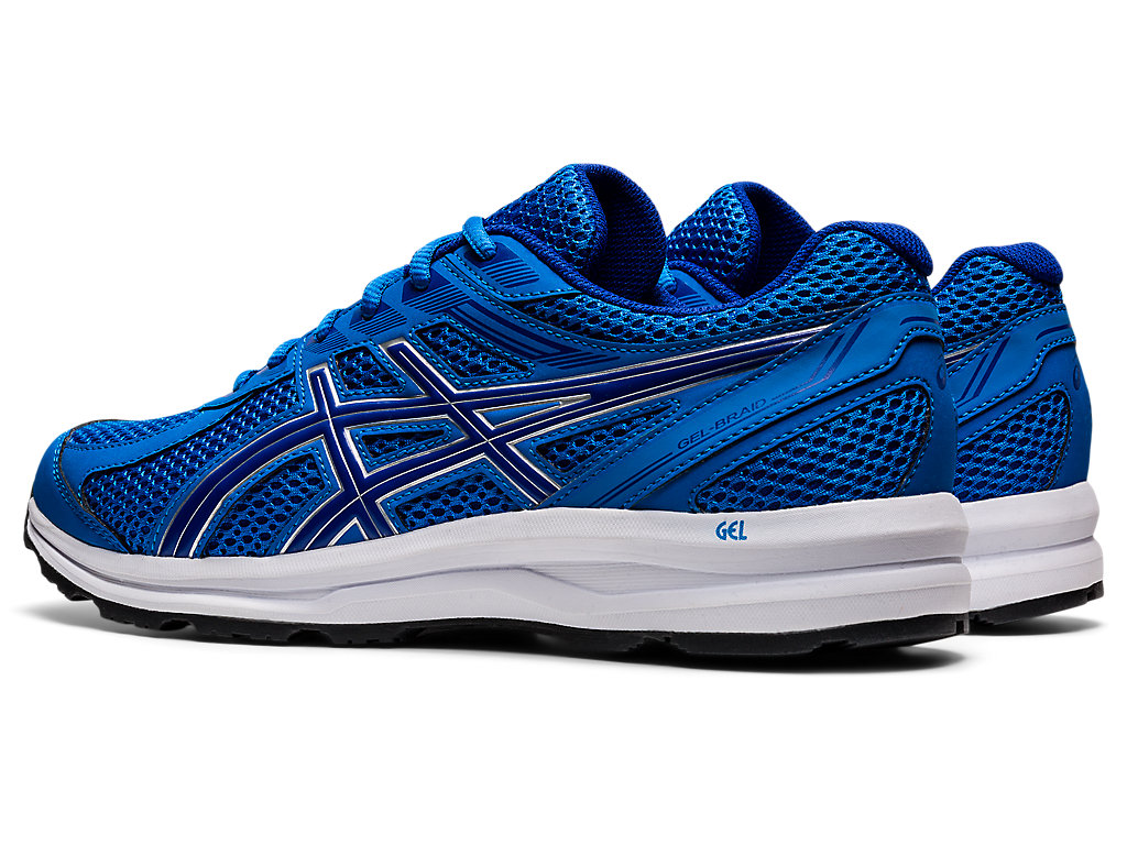 Running Shoes Asics Gel-Braid Masculino Azuis Azuis | 9738-MQOUV