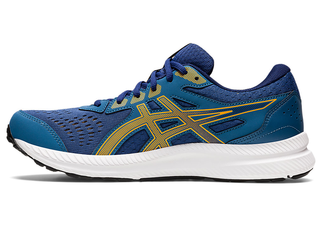 Running Shoes Asics Gel-Contend 8 Extra Largos Masculino Azuis | 1372-DHYFO