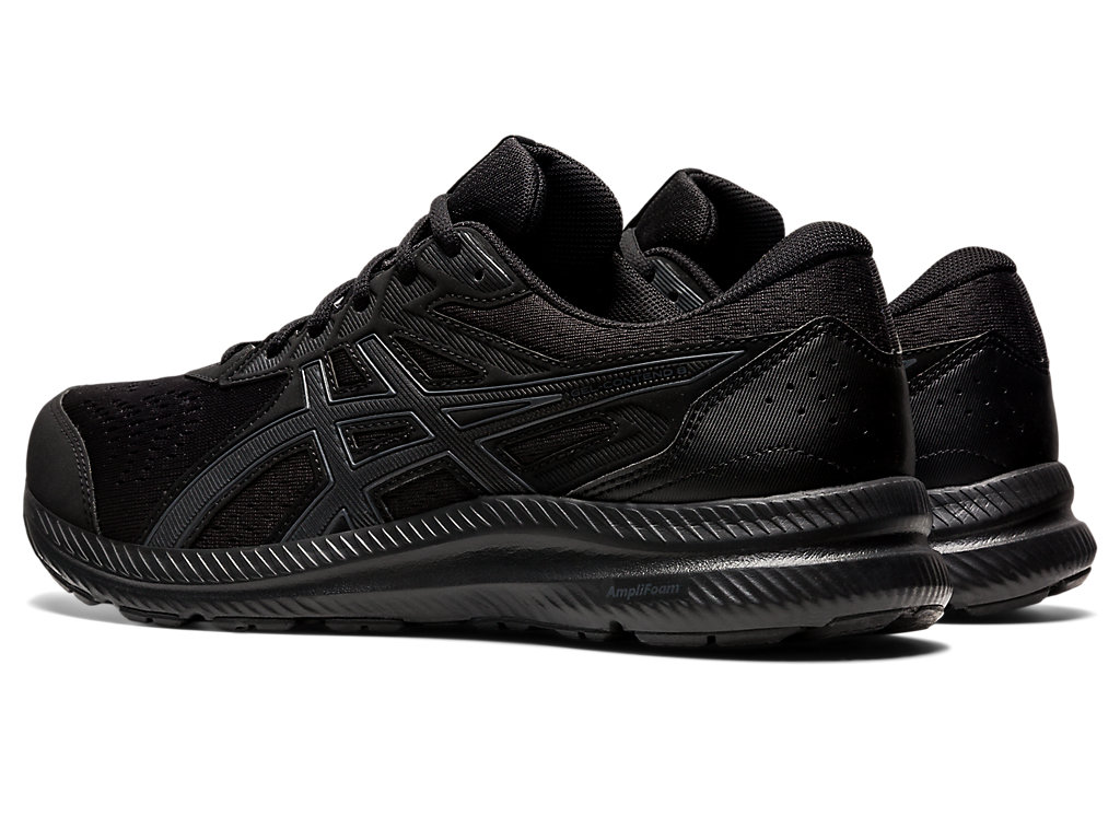 Running Shoes Asics Gel-Contend 8 Extra Largos Masculino Pretas Cinzentas | 1768-XLTMR