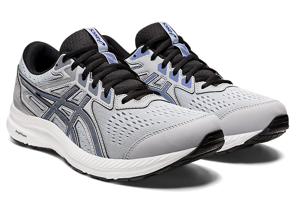 Running Shoes Asics Gel-Contend 8 Extra Largos Masculino Cinzentas Azuis | 4389-UKHJA