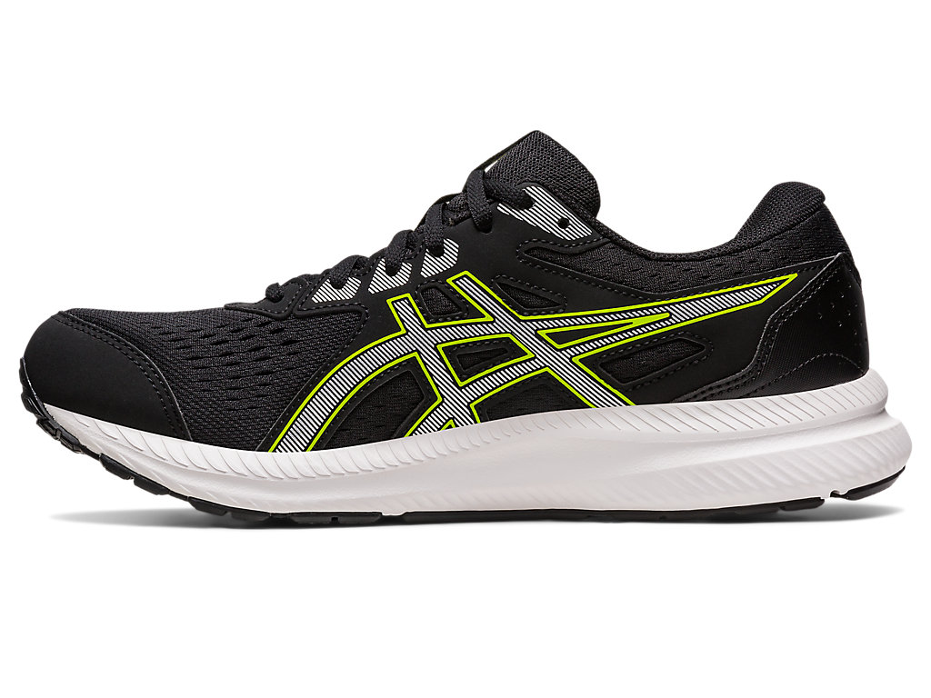 Running Shoes Asics Gel-Contend 8 Masculino Pretas Prateadas | 0182-XFBQE