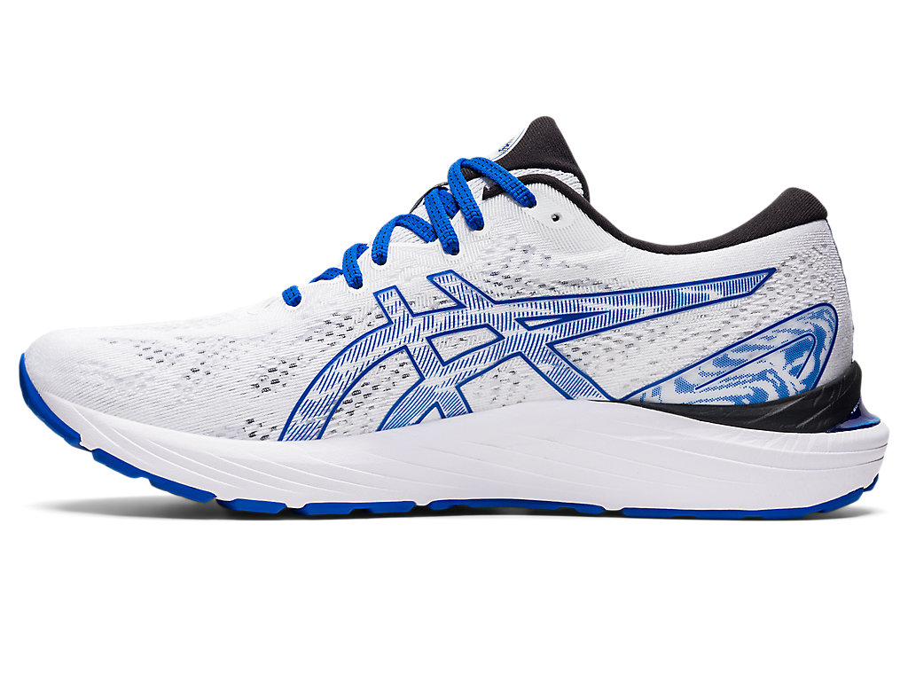 Running Shoes Asics Gel-Cumulus 23 Masculino Branco Azuis | 9863-LBSKM