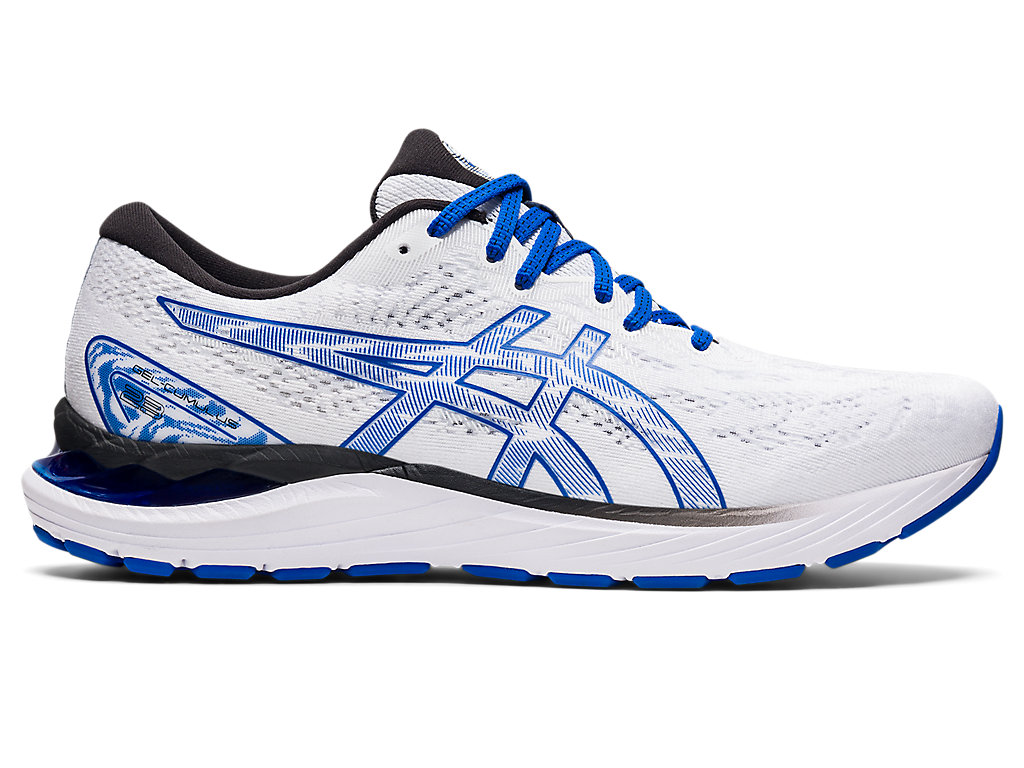 Running Shoes Asics Gel-Cumulus 23 Masculino Branco Azuis | 9863-LBSKM