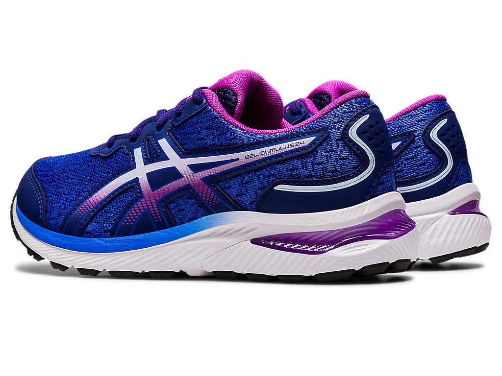 Running Shoes Asics Gel-Cumulus 24 Grade School Criança Azuis Azuis | 5172-NCIBG