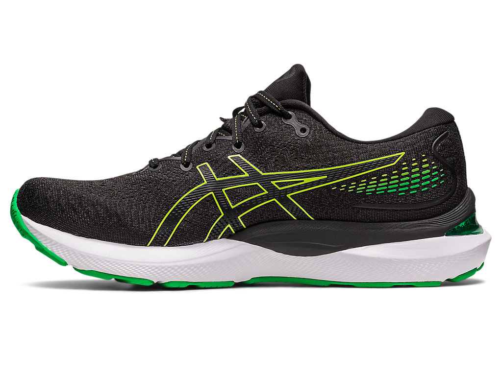 Running Shoes Asics Gel-Cumulus 24 Masculino Pretas Luz Verdes | 1796-OUCYT