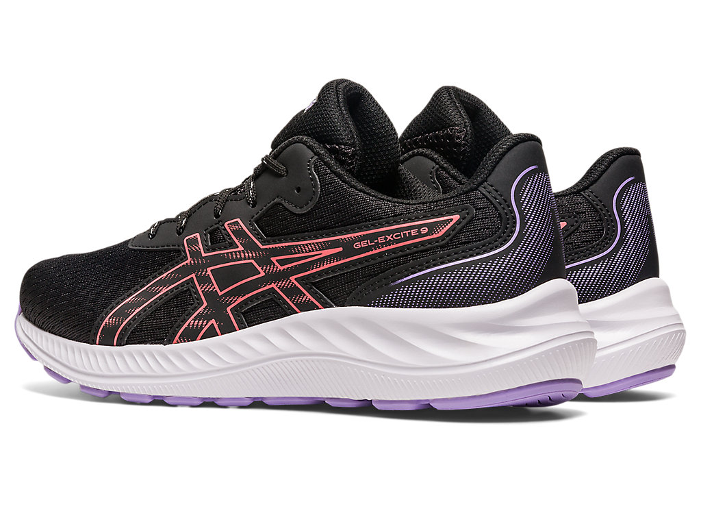 Running Shoes Asics Gel-Excite 9 Grade School Criança Pretas | 5987-TCRZI