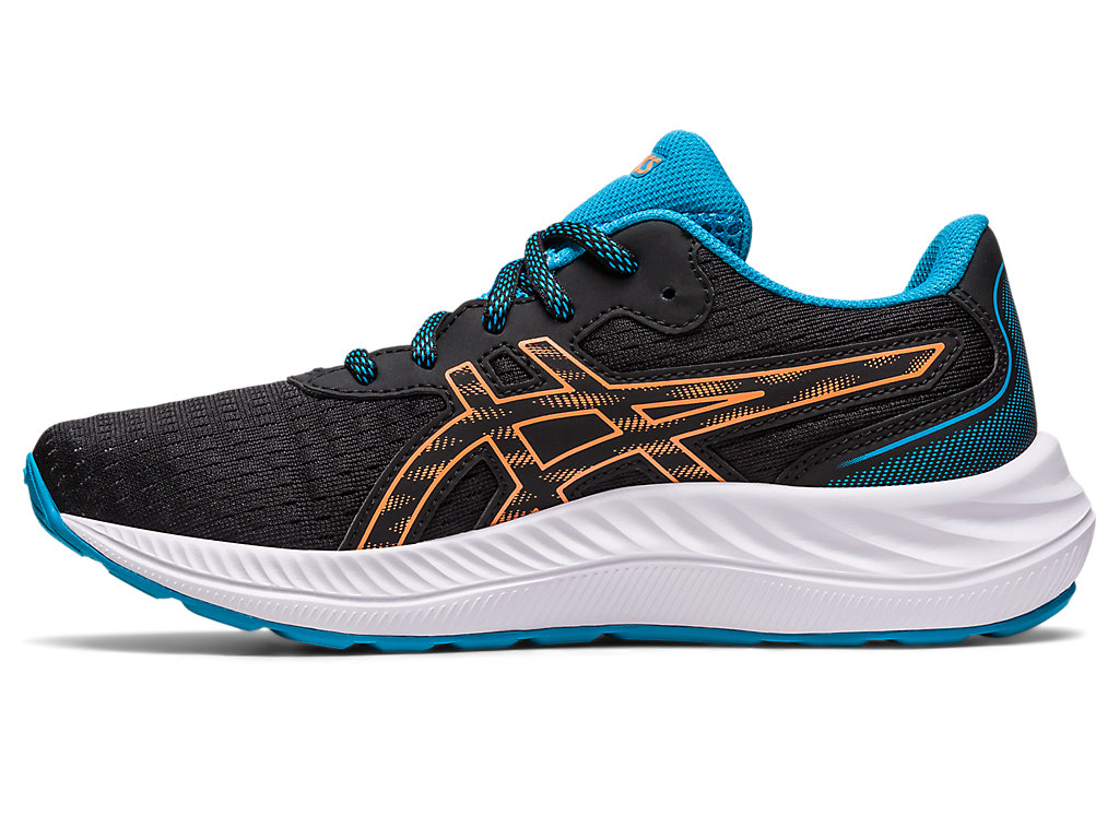 Running Shoes Asics Gel-Excite 9 Grade School Criança Pretas Laranja Coral | 6528-NKBQA