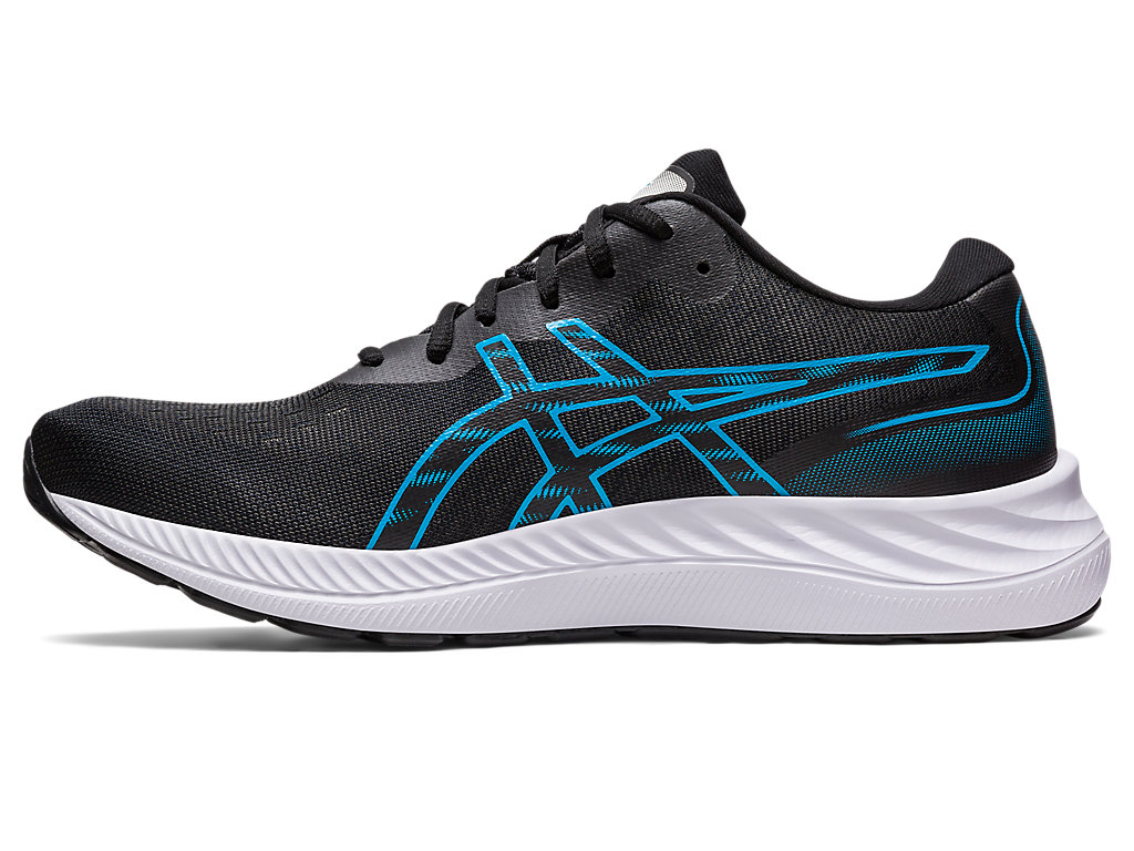 Running Shoes Asics Gel-Excite 9 Masculino Pretas Azuis | 3104-MPWHQ