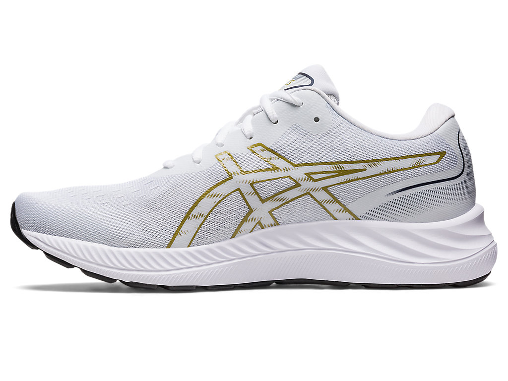 Running Shoes Asics Gel-Excite 9 Masculino Branco Verde Oliva | 8092-UGKAQ