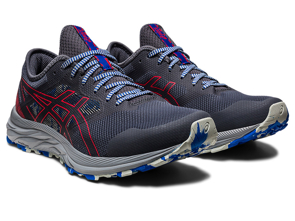 Running Shoes Asics Gel-Excite Trilha Masculino Cinzentas Vermelhas | 0743-SBTXR