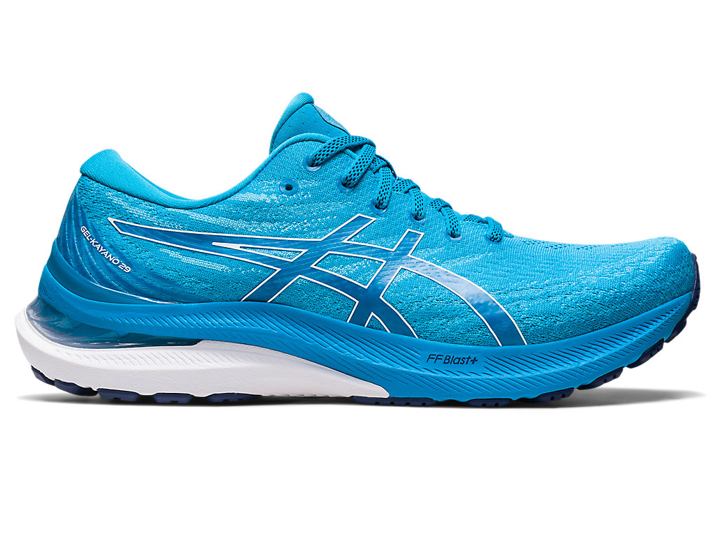 Running Shoes Asics Gel-Kayano 29 Extra Largos Masculino Azuis Branco | 2438-OVXEP