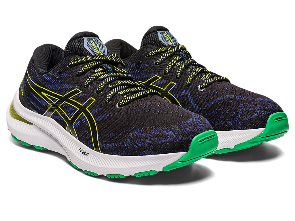 Running Shoes Asics Gel-Kayano 29 Grade School Criança Pretas Luz Verdes | 9257-HLZFO