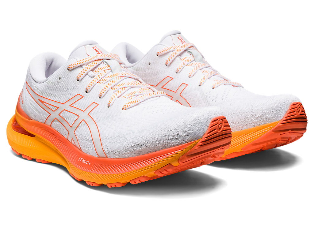 Running Shoes Asics Gel-Kayano 29 Masculino Branco Laranja | 3951-MTKON