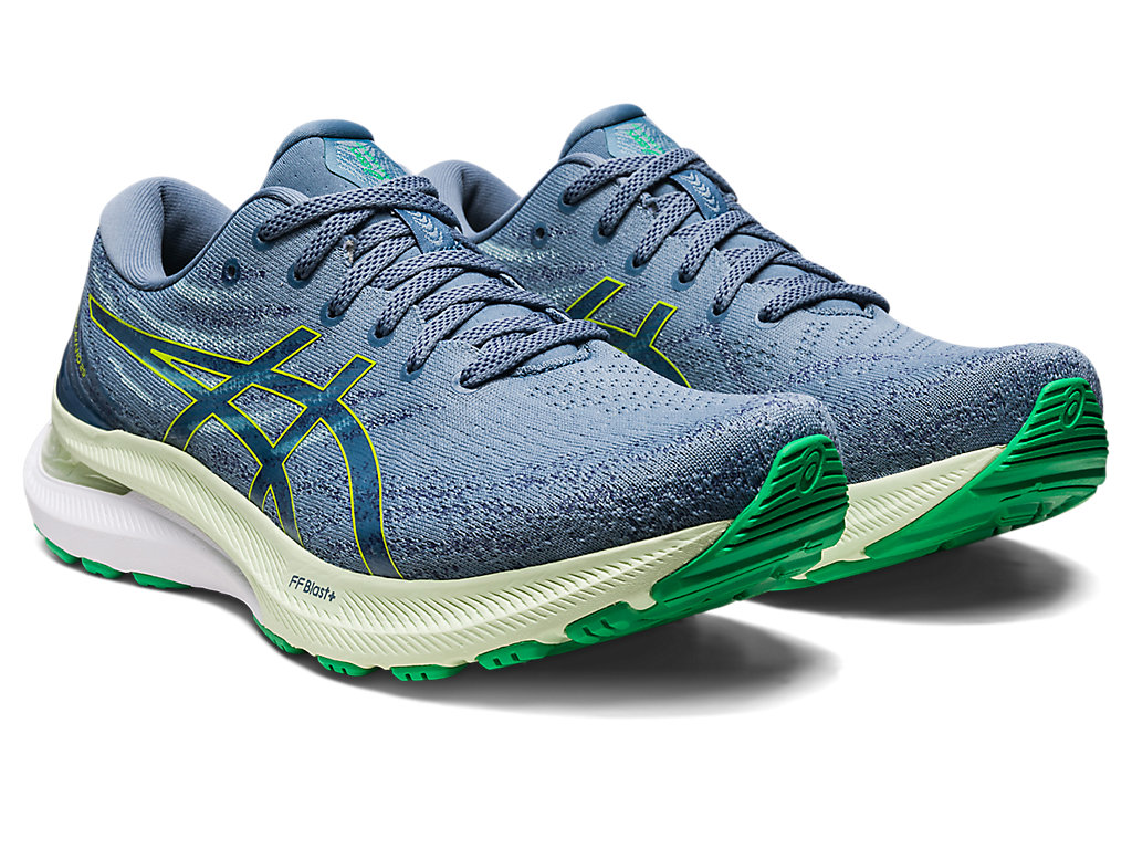 Running Shoes Asics Gel-Kayano 29 Masculino Cinzentas Azuis Luz Verdes | 5960-OBISC