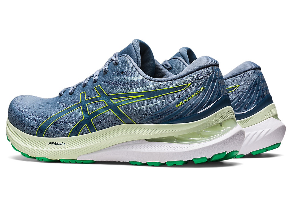 Running Shoes Asics Gel-Kayano 29 Masculino Cinzentas Azuis Luz Verdes | 5960-OBISC