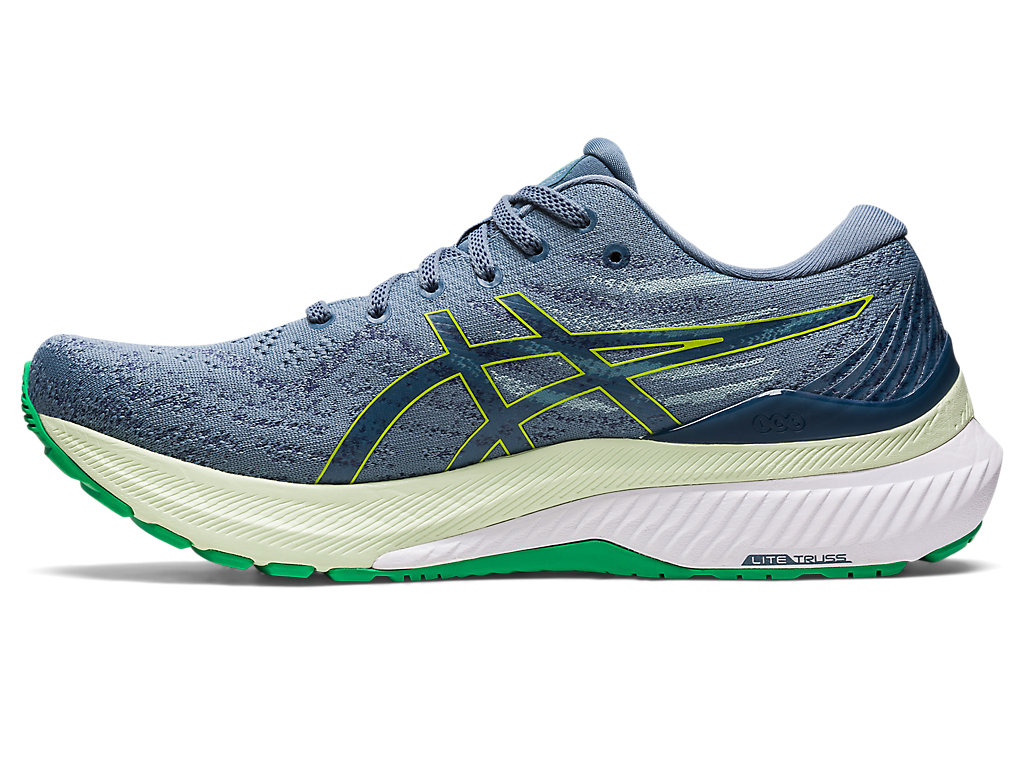 Running Shoes Asics Gel-Kayano 29 Masculino Cinzentas Azuis Luz Verdes | 5960-OBISC