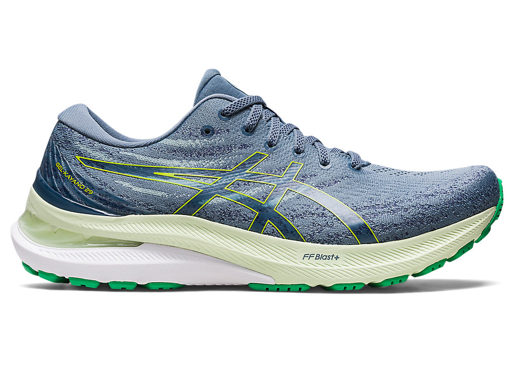 Running Shoes Asics Gel-Kayano 29 Masculino Cinzentas Azuis Luz Verdes | 5960-OBISC