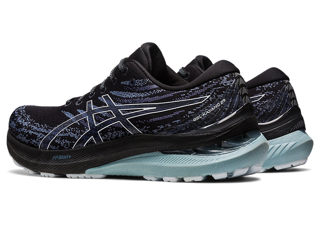 Running Shoes Asics Gel-Kayano 29 Masculino Pretas Azuis | 6492-GUOYR