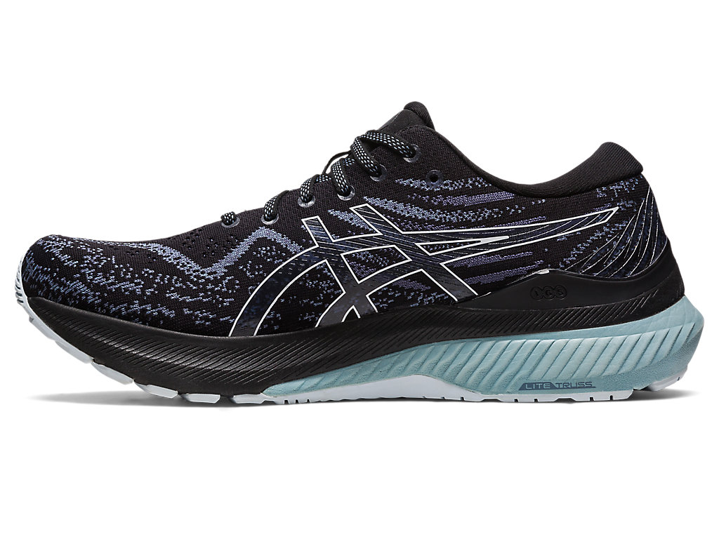 Running Shoes Asics Gel-Kayano 29 Masculino Pretas Azuis | 6492-GUOYR