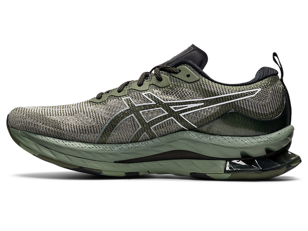 Running Shoes Asics Gel-Kinsei Blast Le Masculino Verdes Branco | 0718-RGXIQ